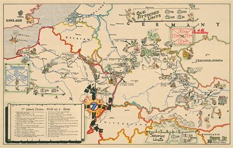 71st Infantry Division Campaign Map Historyshots Infoart