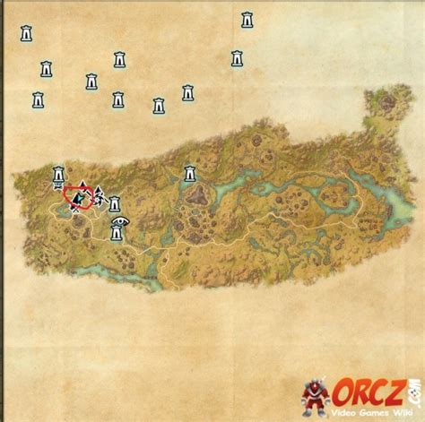 ESO Deshaan Treasure Map II Orcz The Video Games Wiki