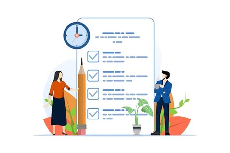 Premium Vector Vector Illustration About Time Management Concept With