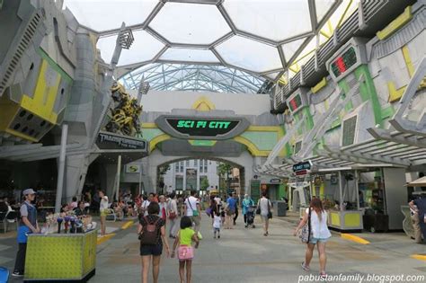 Universal Studios Singapore Sci Fi Zone Universal Studios Singapore