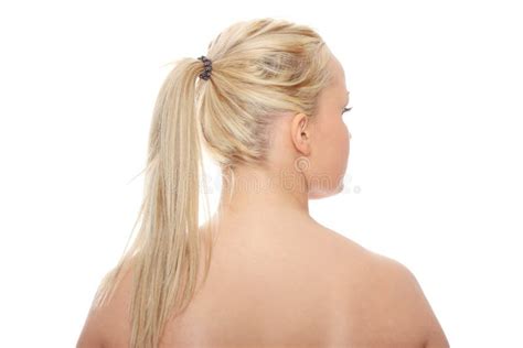 Woman Back Stock Photo Image Of Hairstyle Look Cosmetics 13972758