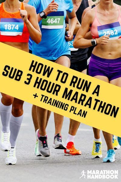 For Many Intermediate Endurance Runners Completing A Sub 3 Hour