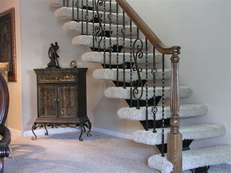 Custom Traditional Interior Railing Traditional Staircase