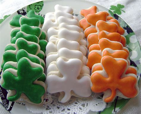 Adorable shamrock sugar cookies are the perfect addition to your st. 19 Tasty Saint Patrick's Day Treats