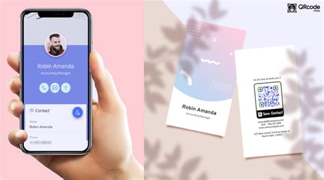 Dynamic Vcard Qr Code Make A Digital Appealing Business Card