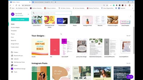 How To Create A Folder In Canva Pro Youtube