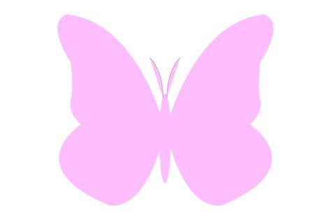 Simple Butterfly Clip Art Clip Art Library