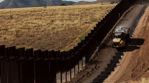 Despite Bidens Vow To Halt Construction Of The Border Wall The Trump