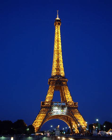 Free Images Architecture Night Eiffel Tower Paris Monument