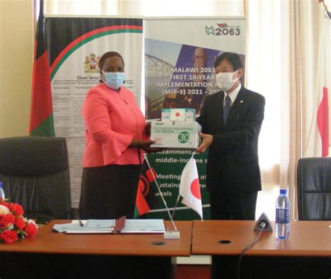 Japan Donates Medical Equipment Worth Mk22 Billion To Malawi