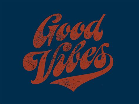 Good Vibes By Ilham Herry On Dribbble