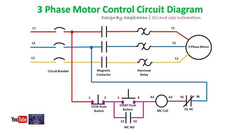 3 Phase Motor Schematic Diagram