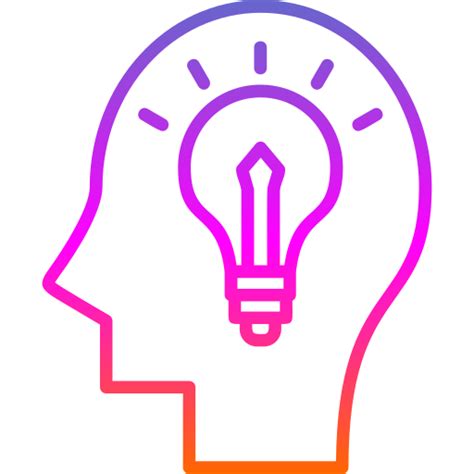 Creative Thinking Generic Gradient Outline Icon