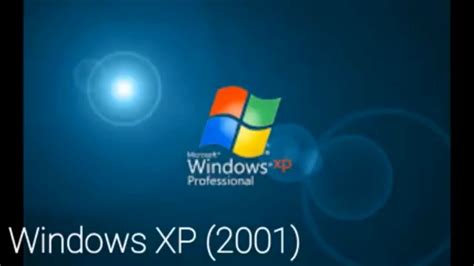 Windows Xp 2001 Startup And Shut Down Sound Youtube