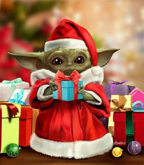 All i want for christmas is baby yoda! Pin by Chelle on Memes | Yoda wallpaper, Star wars ...