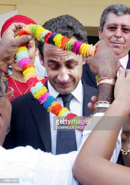 French Right Wing Presidential Candidate Nicolas Sarkozy Is Offered A News Photo Getty Images