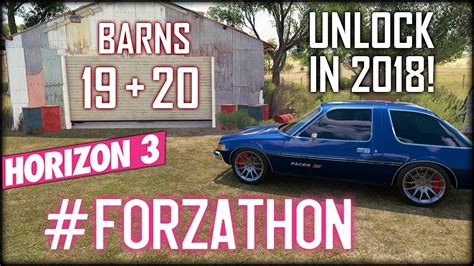 How To Unlock Forzathon Barn Finds 19 20 Forza Horizon 3 Barn Find