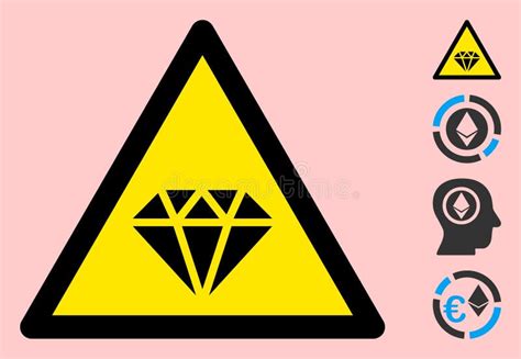 Diamond Warning Sign Stock Illustration Illustration Of Roadsigns