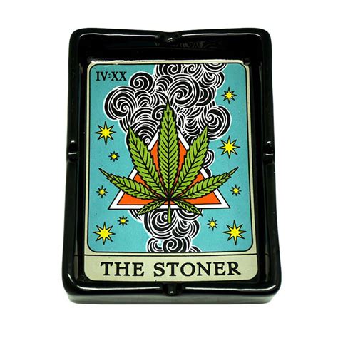 The Stoner Tarot Card Ceramic | Head Hunters Smoke Shop