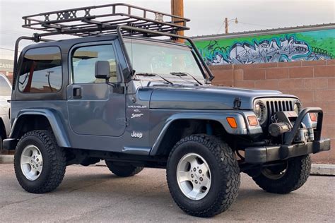 No Reserve 2001 Jeep Wrangler Sport 5 Speed For Sale On Bat Auctions
