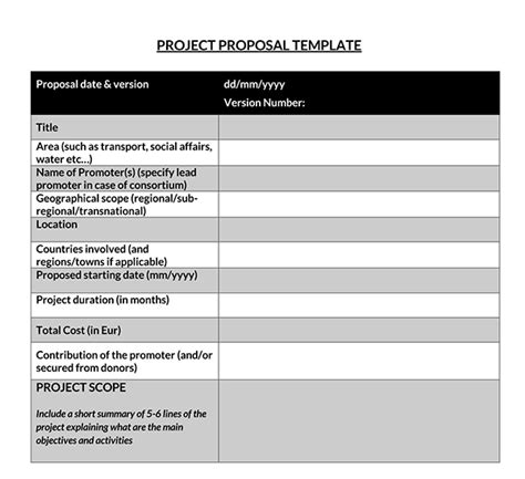 43 Free Project Proposal Templates Expert Guide And Tips
