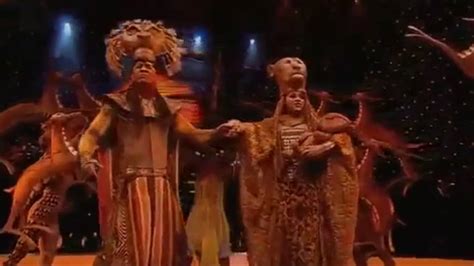 Circle Of Life The Lion King Musical Hd Youtube