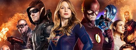 Supergirlarrowthe Flashlegends Of Tomorrow Le Titre Et Le Poster Du Crossover Crisis On