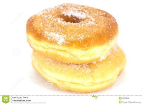 Sugar Ring Donut Stock Image Image Of Background Obesity 47159035
