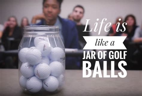 Life Is Like A Jar Of Golf Balls DividendStrategy Ca