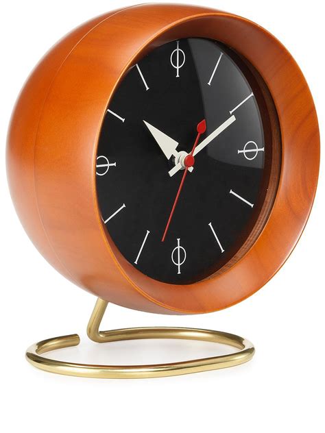 Vitra Desk Clocks Chronopak Clock Brown Editorialist