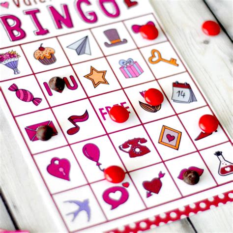 There's no need to pop down to a craft store to buy bingo cards to use at. Printable Pdf Blank Valentines Day Bingo Cards | Printable Bingo Cards