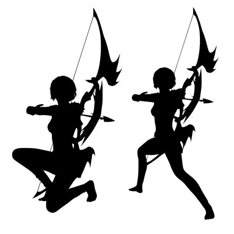 Svg Archery Archer Fantasy Free Svg Image And Icon Svg Silh