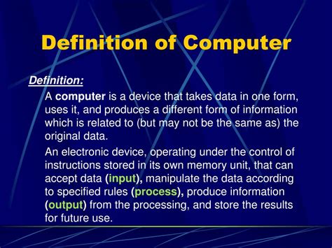 Ppt Basic Computer Concepts Powerpoint Presentation Free Download