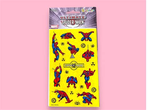 Vintage Sandylion Spider Man Stickers Etsy