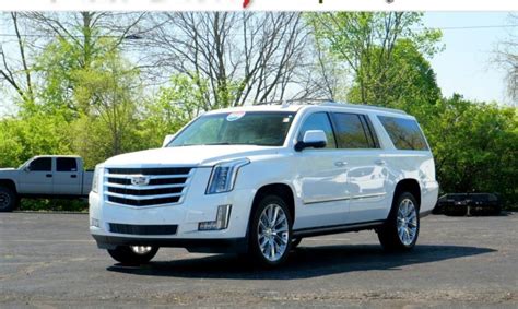 2018 Cadillac Escalade Esv Premium Luxury 4x4 Cp16116t Paul Sherry