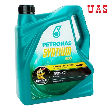 Petronas Syntium 500 15w40 Mineral Engine Oil 4 Litre