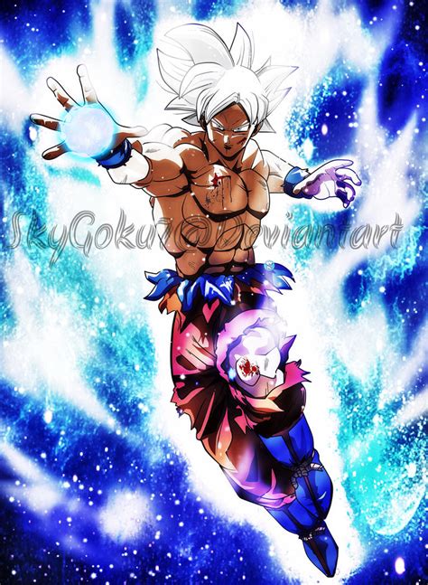 Goku Mastered Ultra Instinct Migatte No Gokui By SkyGoku On DeviantArt