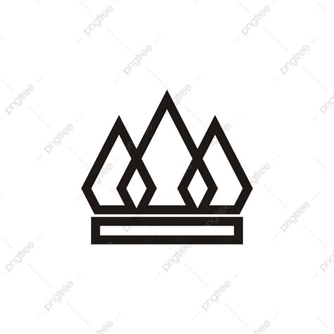 Simple Queen Crown Clipart Transparent Png Hd Simple Crown Logo Vector
