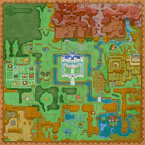 The Legend Of Zelda A Link Between Worldsmaps — Strategywiki