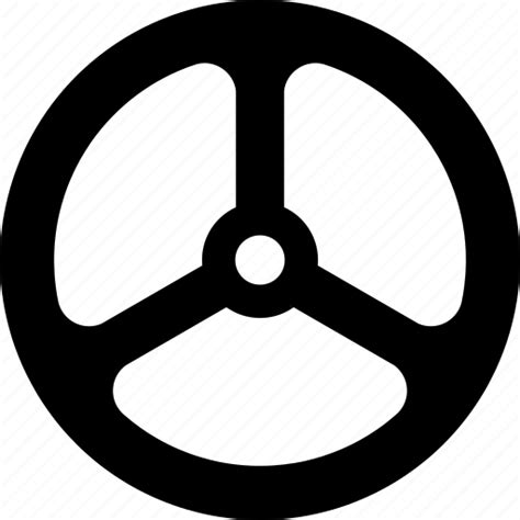 Car Driver Drive Driver Driving Guide Rule Steering Wheel Icon
