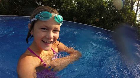 Gopro Underwater In The Pool Youtube