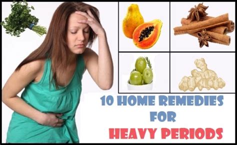 Home Remedies For Heavy Menstrual Bleeding