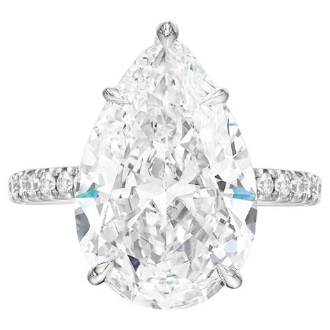 Exceptional Gia Certified 582 Type 2a Golconda Type Pear Cut Diamond