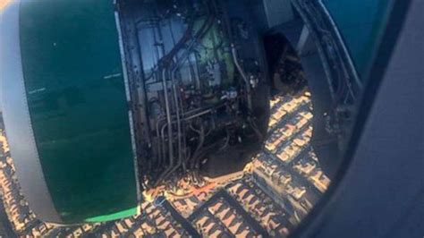 Passengers Terrified After Part Of Engine Cover Flies Off Plane During