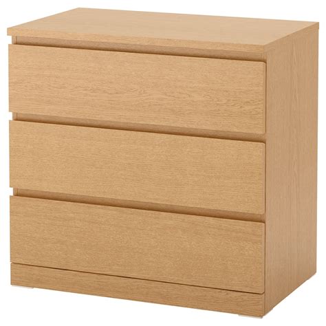 malm chest of 3 drawers high gloss white 80x78 cm ikea ireland