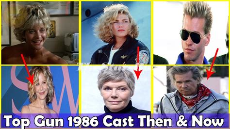 Top Gun Cast Then And Now