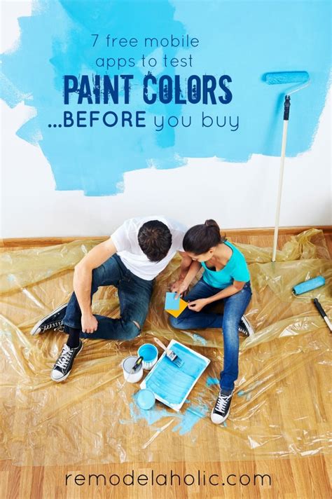 Remodelaholic Free Diy Mobile Apps To Test Paint Colors Using Your