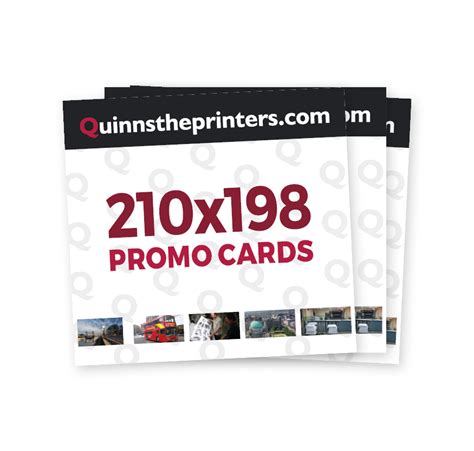 Cheap 210x198 Promo Card Printing For Trade