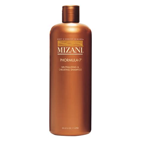 Chelating shampoo is a triple effective hair wash designed to remove buildup on the hair caused by modern hair care products, air pollution, and hard water. Phormula 7 Neutralizing Shampoo - Mizani | CosmoProf