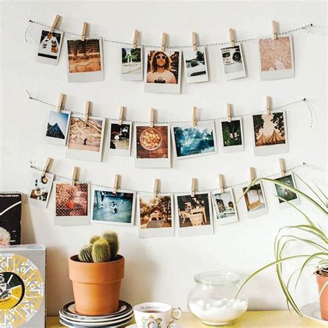 Polaroid Photography Tips And Tricks Photo Walls Bedroom Polaroid